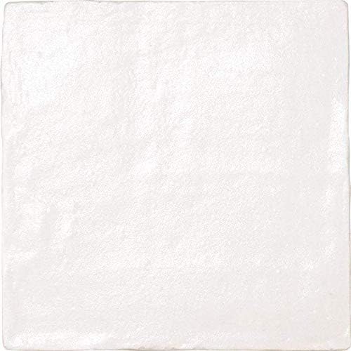 4″ x 4″ White Ceramic Tile for Kitchen