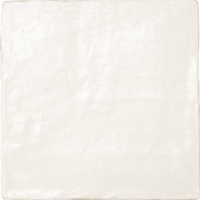 Apollo Tile 4″ x 4″ White Ceramic Tile for Kitchen, Bathroom or Wall Panel (Sample Tile- 4″x4″)