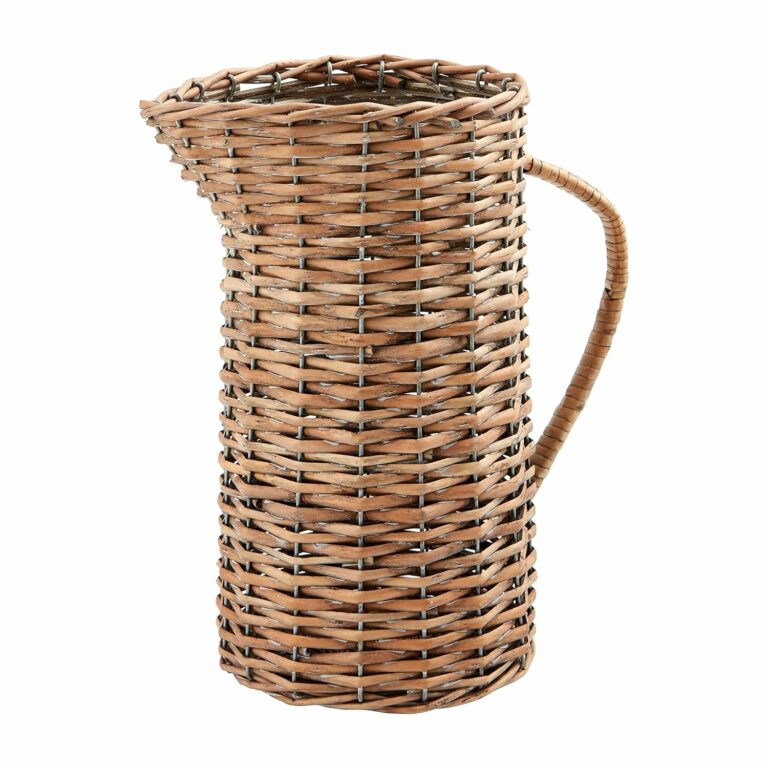 Mud Pie Willow Pitcher, Large, 11 3/4″ x 9 3/4″