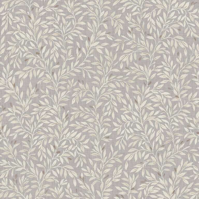 NEXT Ditsy Leaf Grey Removable Wallpaper