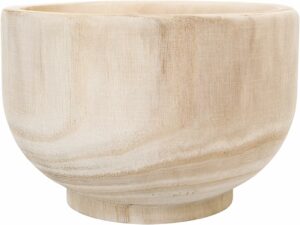 Moenry large wooden bowls