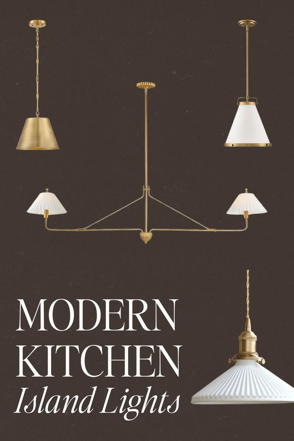 modern kitchen island pendant light ideas