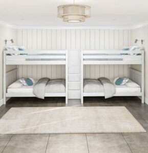 queen over queen quad bunk bed