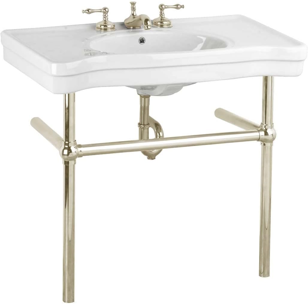 Console Sink for Small Half Bathroom