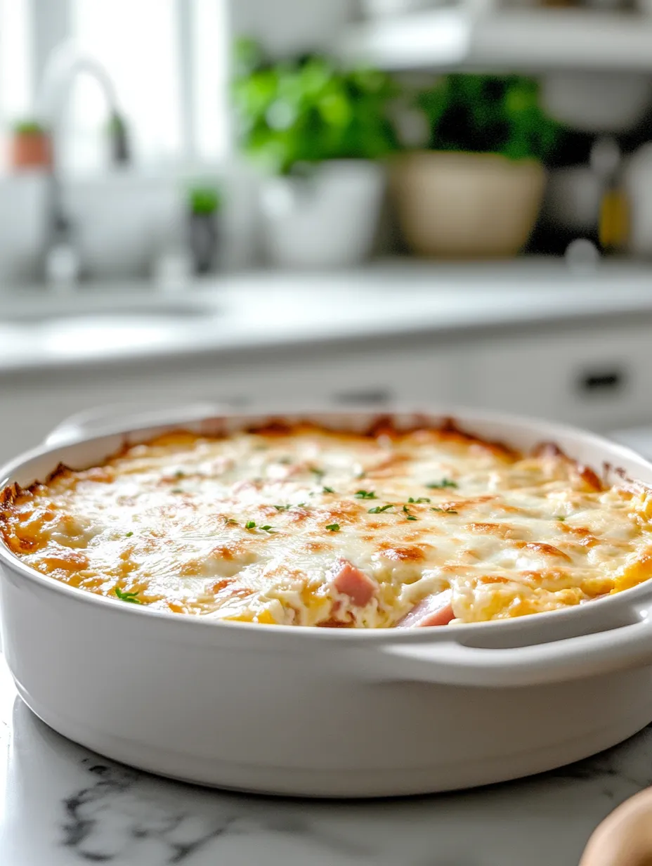 gluten free egg casserole with cottage cheese