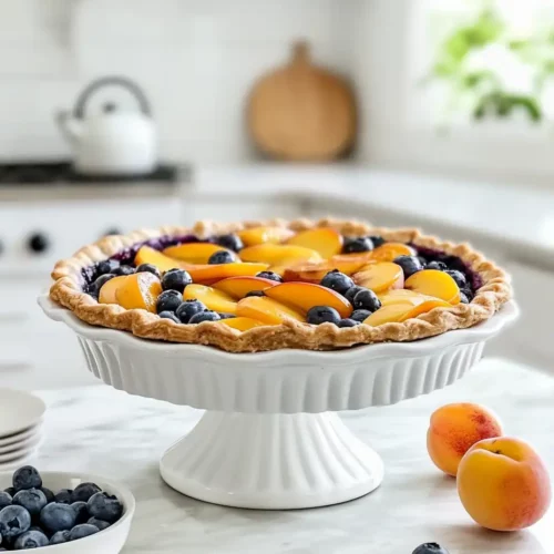 fresh peach blueberry pie recipe