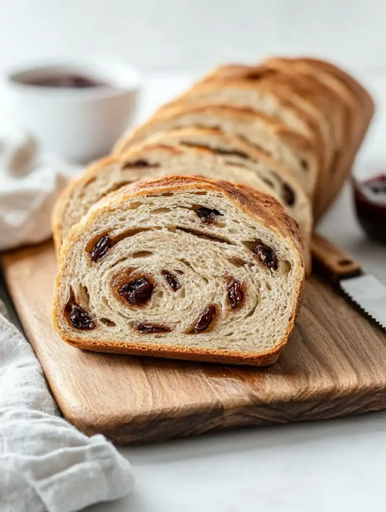 cinnamon raisin sourdough bread made with fresh milled whole wheat flour