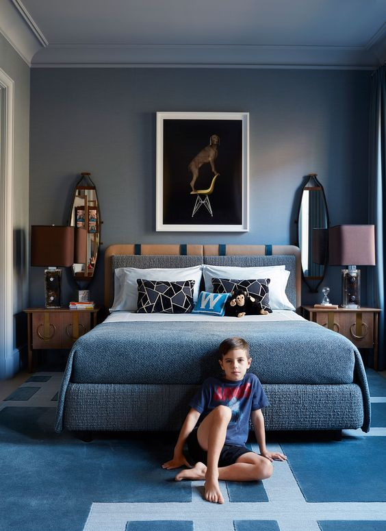 blue boys room paint ideas