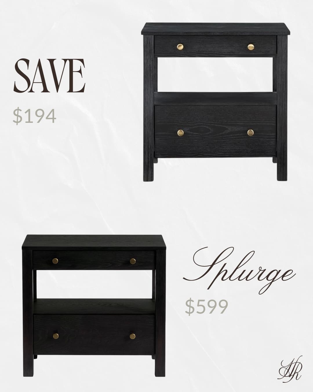 pottery barn nightstand dupes