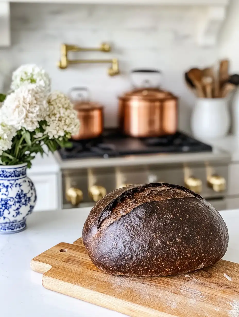 The Perfect Sourdough Pumpernickel Bread