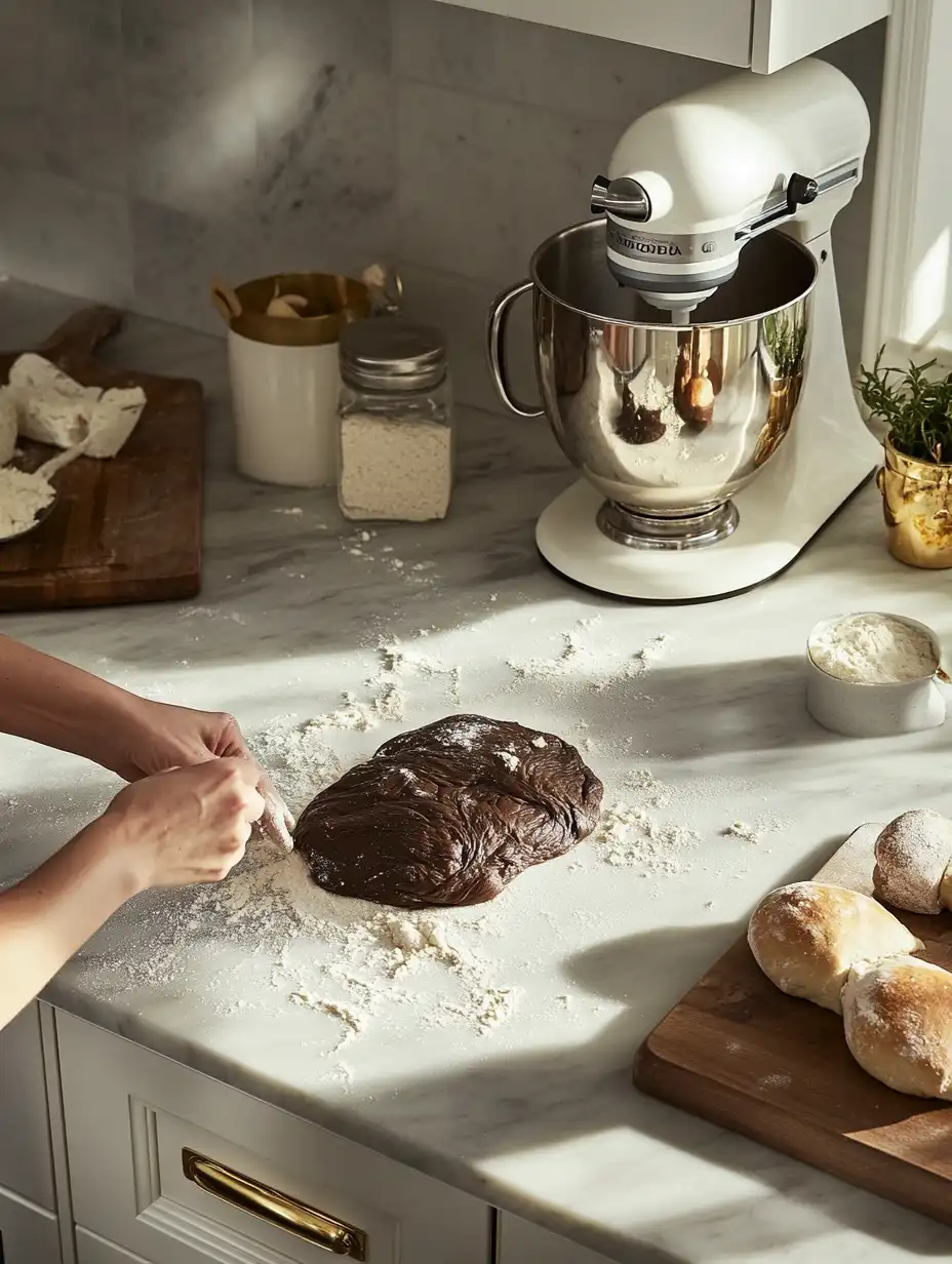 sourdough pumpernickel bread