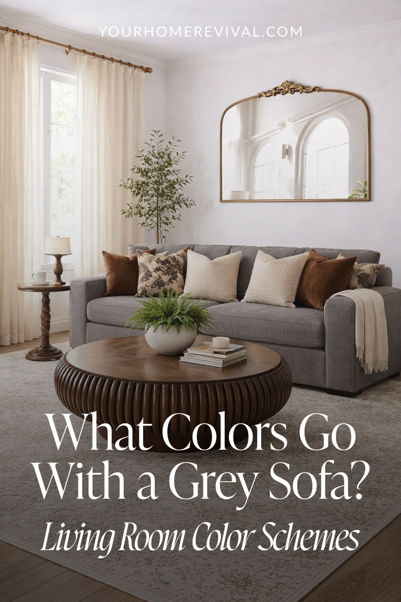 7 Foolproof Color Schemes: What Colors Go With a Grey Sofa - Your Home ...