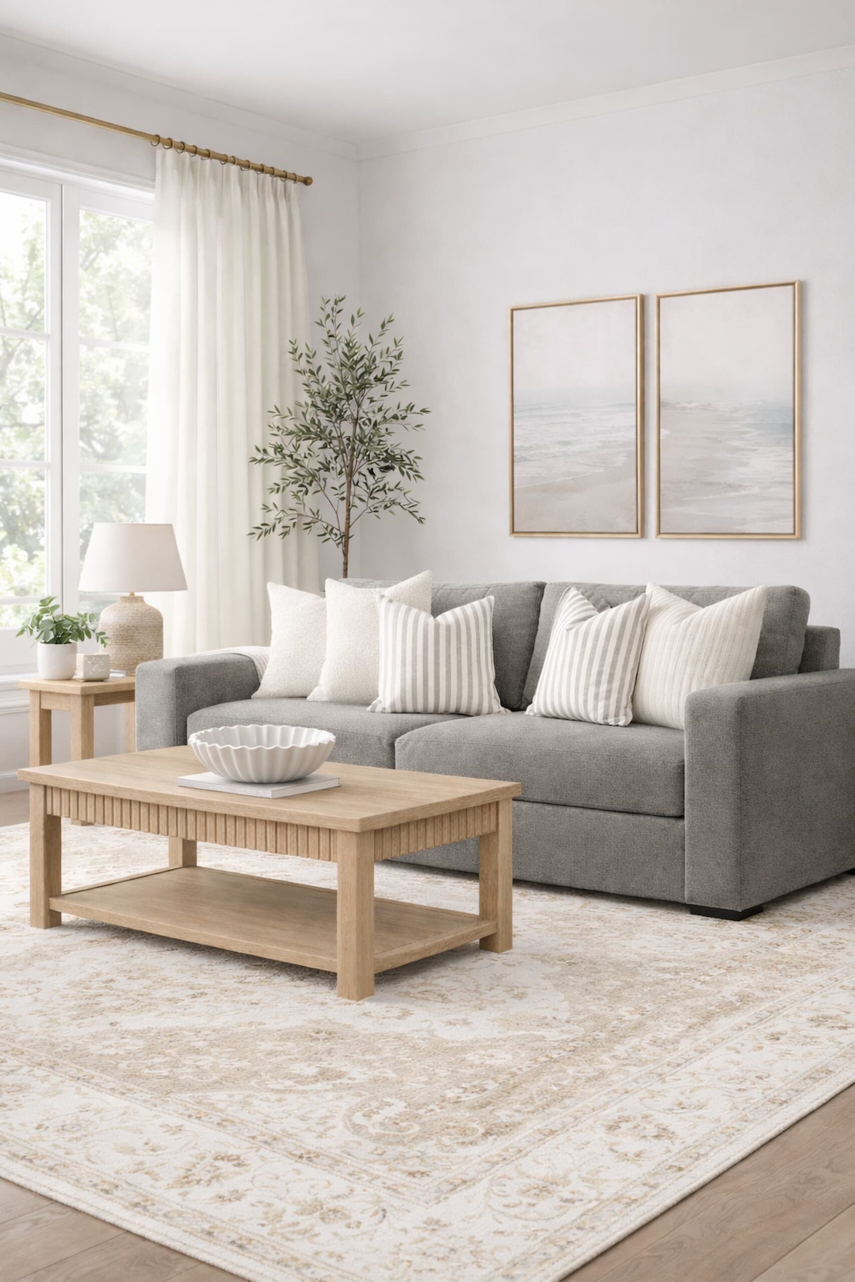 what colors go with a grey sofa soft whites