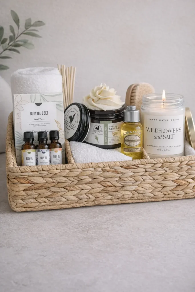 easter basket ideas for adults spa theme