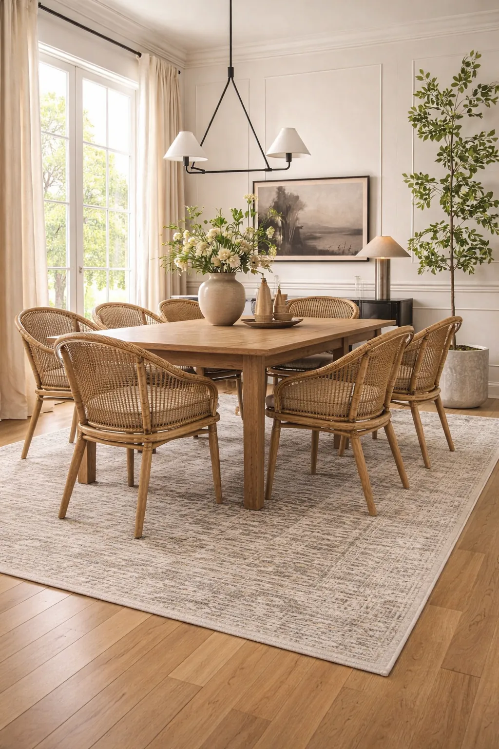 dining room rug size 8x10