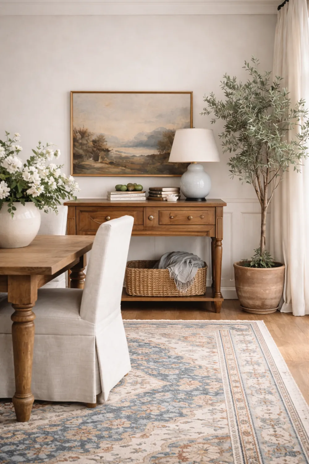 dining room rug size