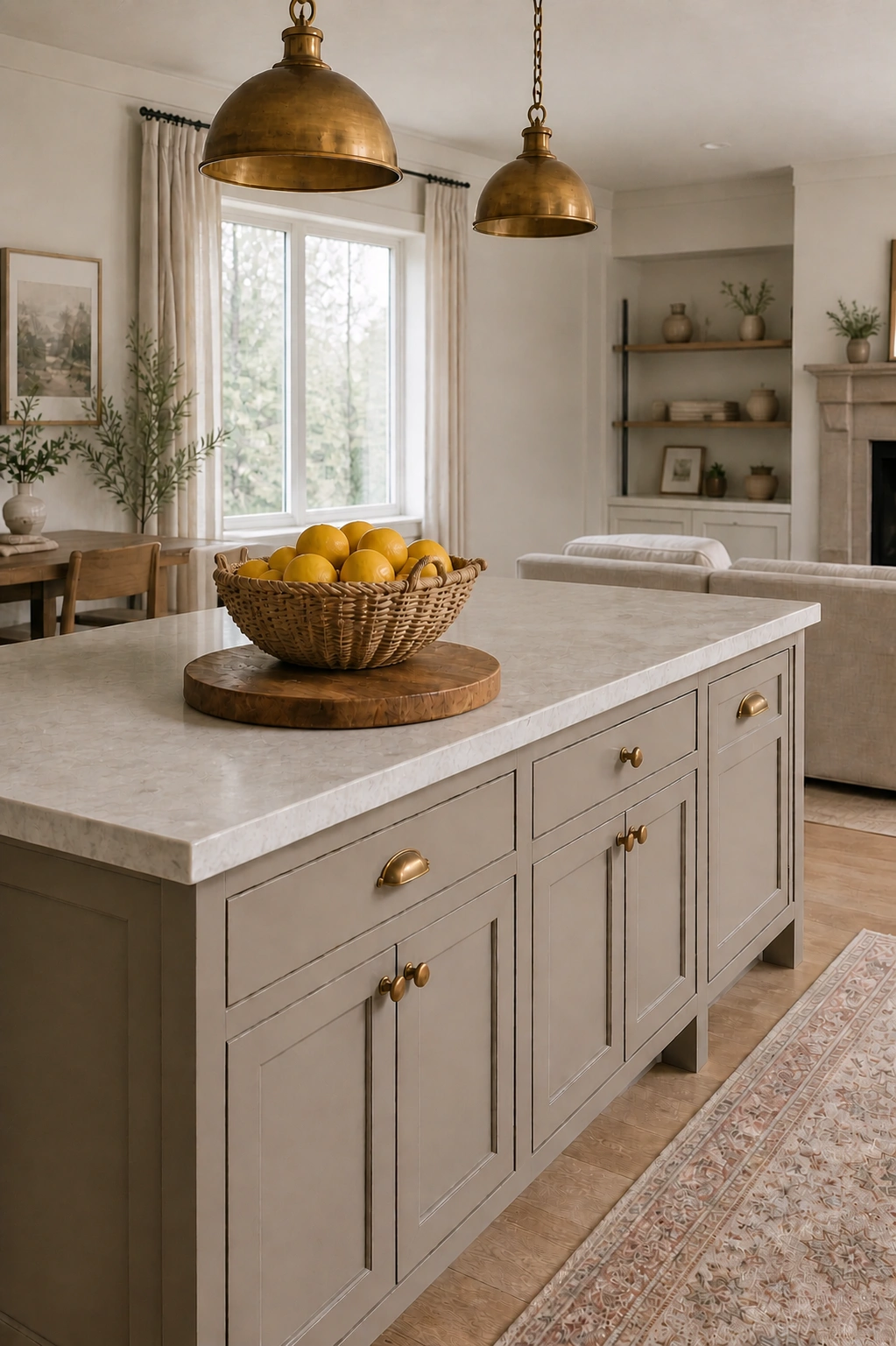 neutral kitchen decor